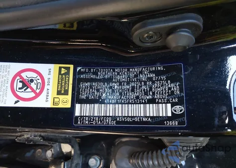 2015 Toyota Camry Le/Se/Xle/Xse из США, поврежденный, VIN 4T4BF1FK5FR513141